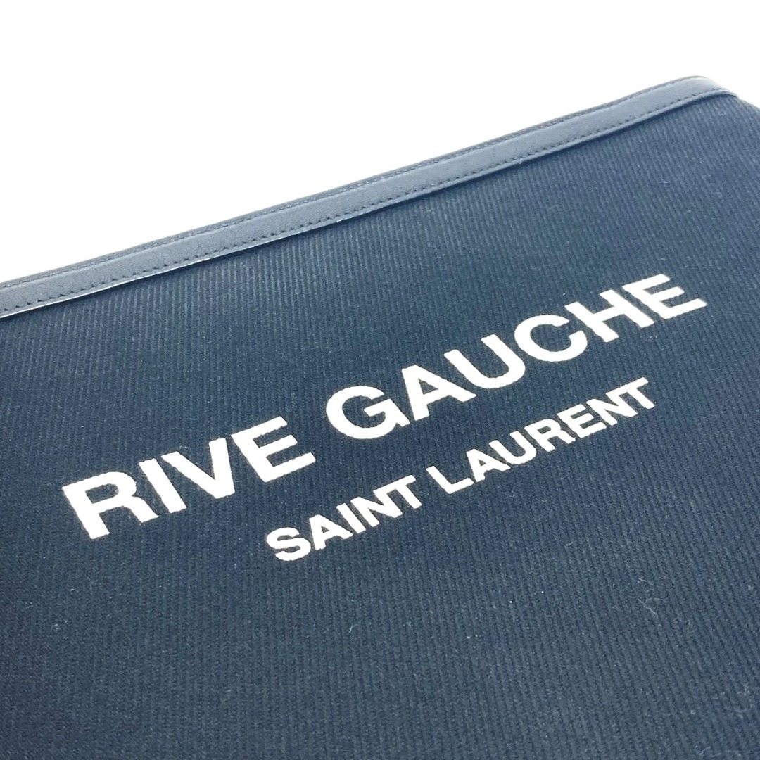 新品未使用！送料込み★Saint Laurent★リヴ・ゴーシュ ロゴ入りポーチ