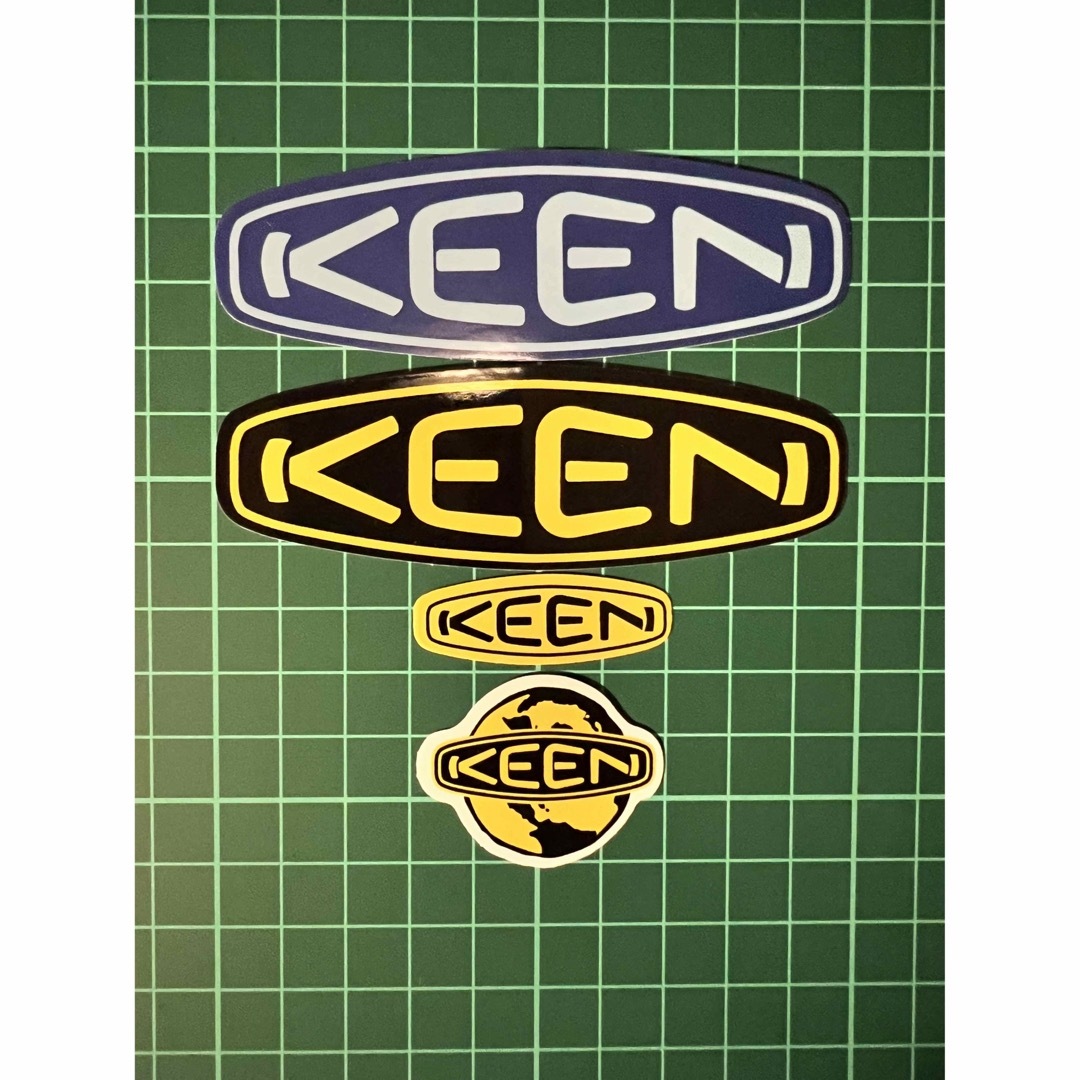 防水ステッカー　KEEN キーン　ケーン