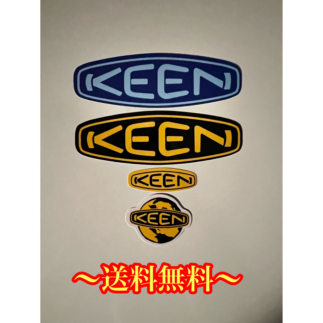 防水ステッカー　KEEN キーン　ケーン