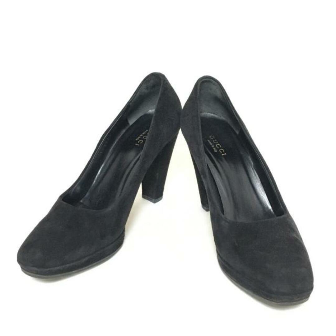 Gucci - グッチ パンプス 36 1/2C レディース - 黒の通販 by ブラン