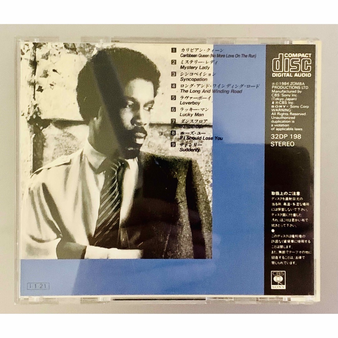 ビリー・オーシャン Billy Ocean  Suddenly サドンリー　CD エンタメ/ホビーのCD(ポップス/ロック(洋楽))の商品写真