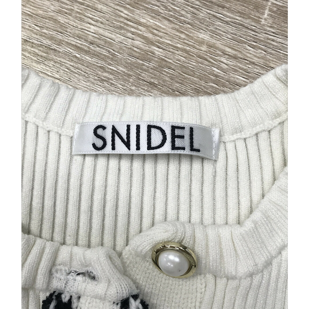 SNIDEL(スナイデル)のスナイデル snidel 長袖リブカーディガン    レディース F レディースのトップス(カーディガン)の商品写真