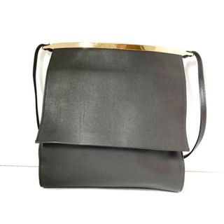 マルニ(Marni)のMARNI(マルニ) ショルダーバッグ 黒 レザー(ショルダーバッグ)