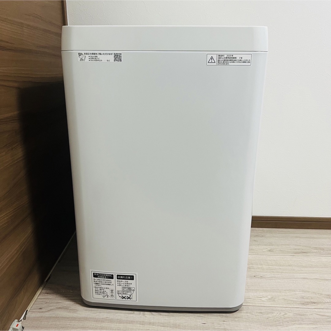 美品】SHARP 全自動洗濯機 6kg ES-GE6D-T 2020年 美品】SHARP 全自動洗濯機 6kg ES-GE6D-T 2020年
