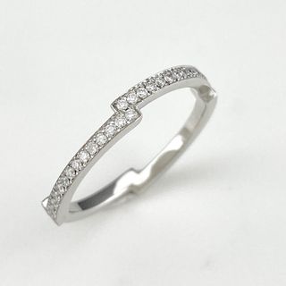 カーキ×インディゴ ジョージジェンセン プリンセスダイヤモンド 18金WG