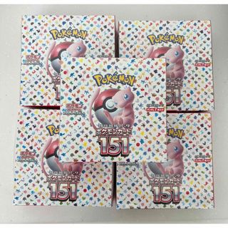 ポケモン(ポケモン)のポケモンカード151 box シュリンク付き(Box/デッキ/パック)