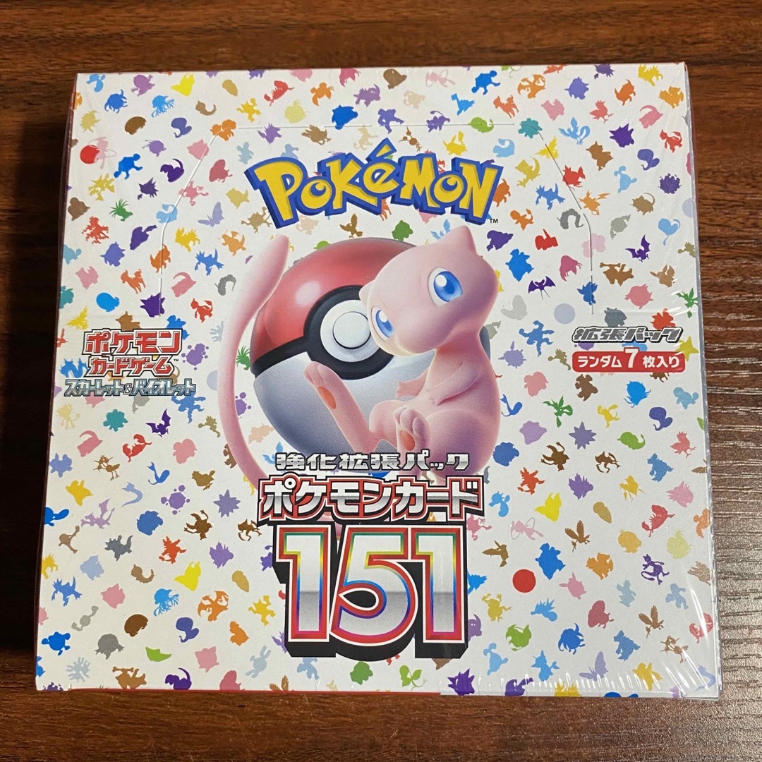 定休日以外毎日出荷中] ポケモンカード 151 ポケカ 151 ボックス