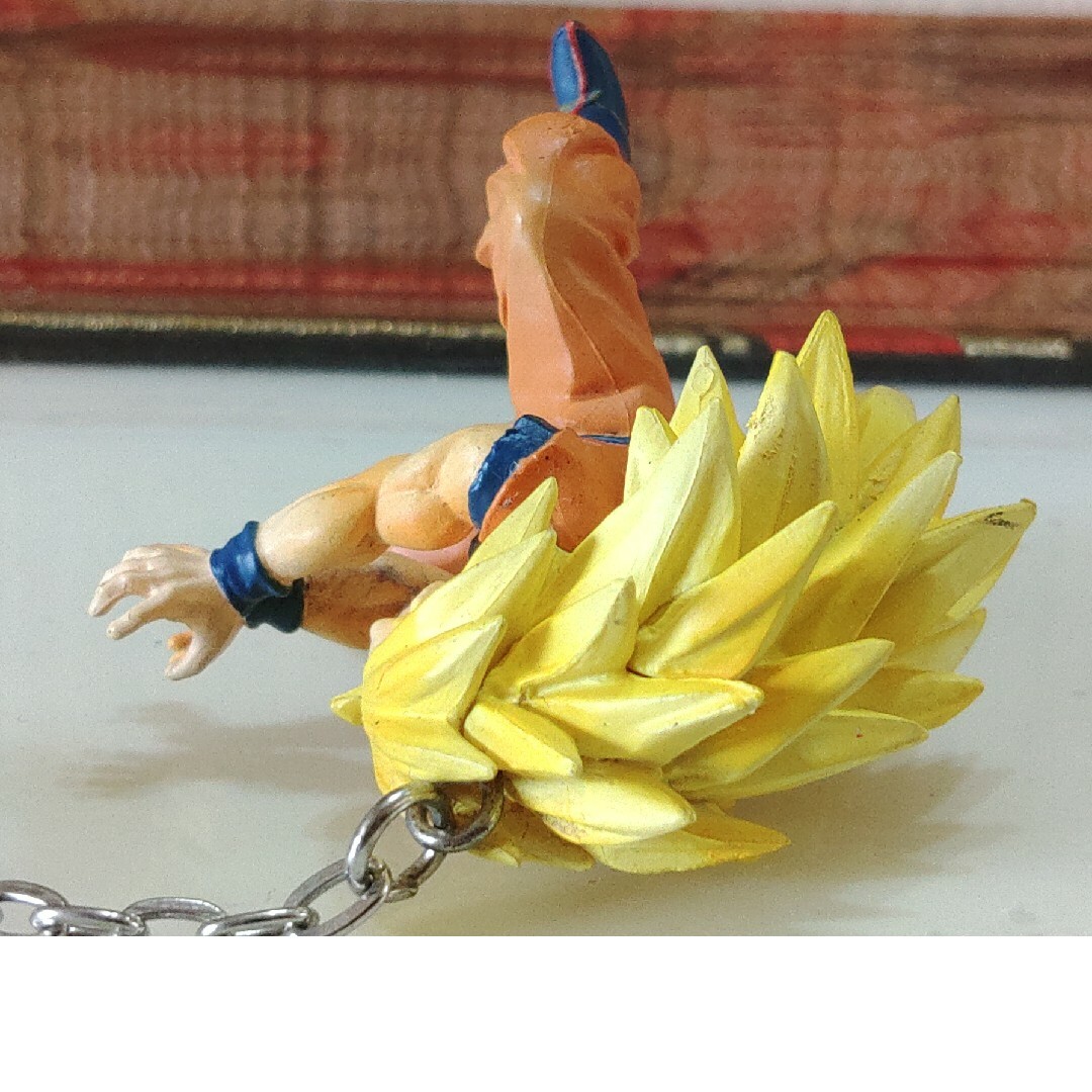 BANPRESTO(バンプレスト)のドラゴンボールZ ハイグレードカラーリングキーホルダー　カメハメ波編　孫悟空？ エンタメ/ホビーのフィギュア(アニメ/ゲーム)の商品写真