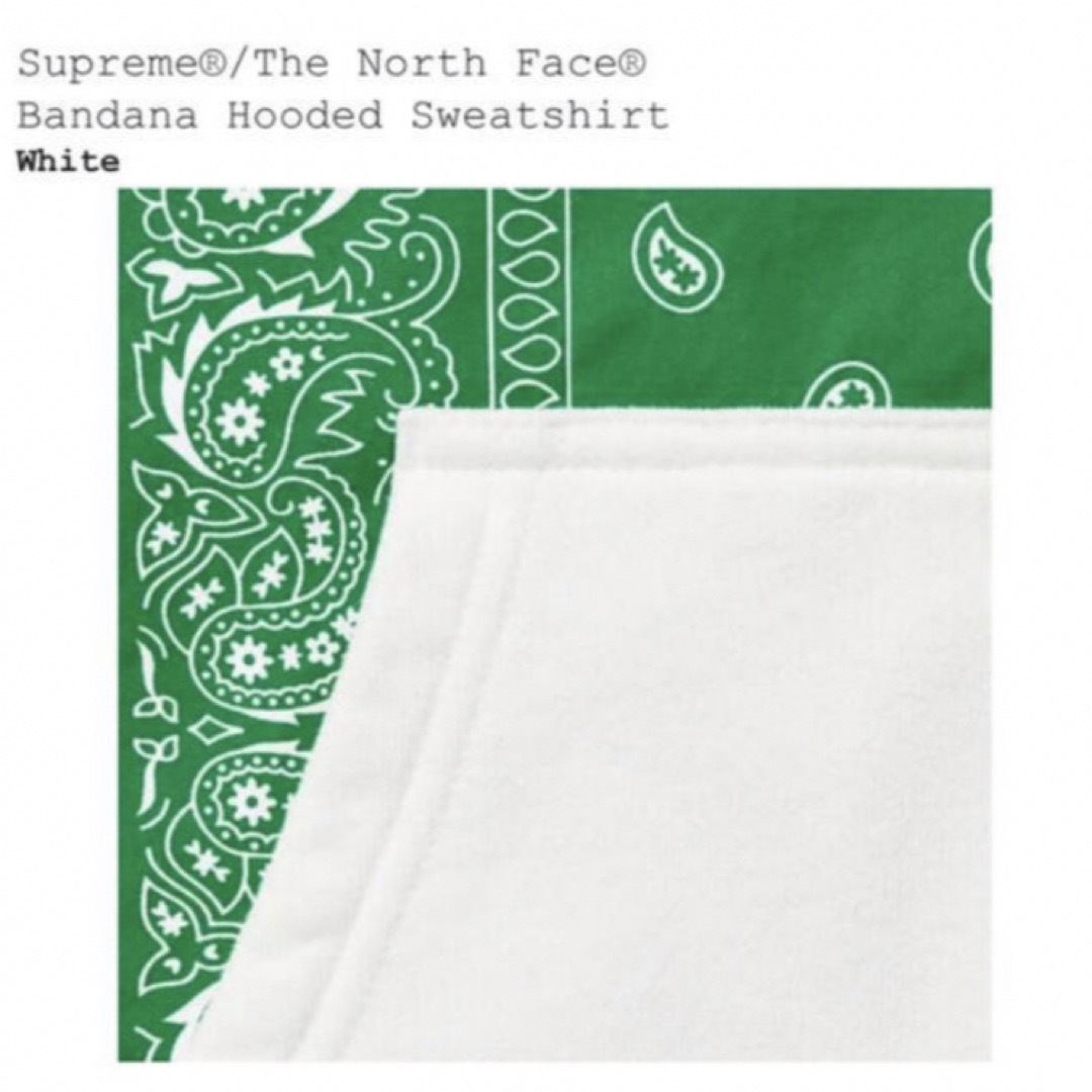 Supreme The North Face Bandana Hooded L