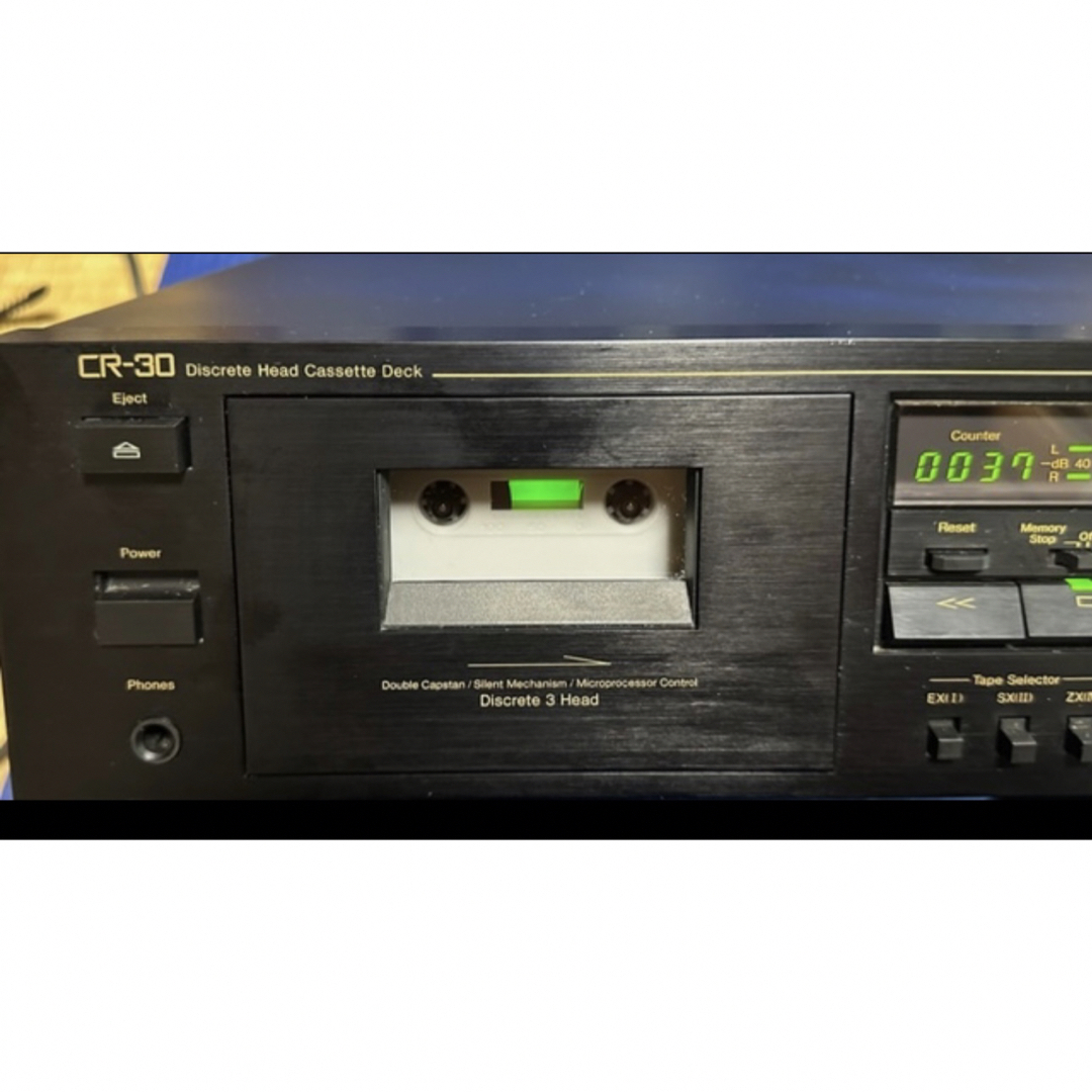 Nakamichi ナカミチ 高音質3ヘッドカセットデッキ CR-30 動作品