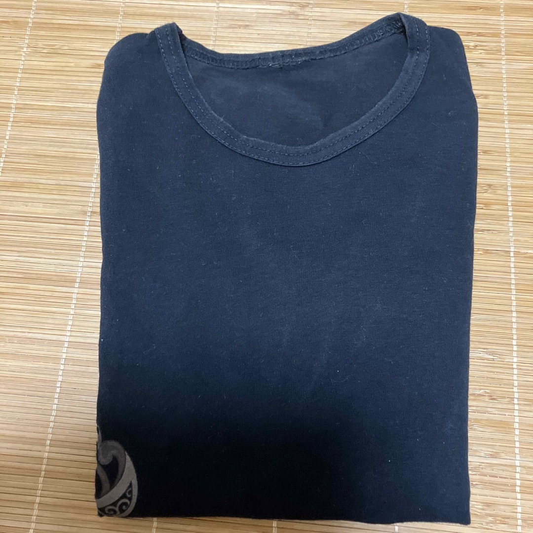 半袖Tシャツ 黒　　xs  300円 レディースのトップス(Tシャツ(半袖/袖なし))の商品写真