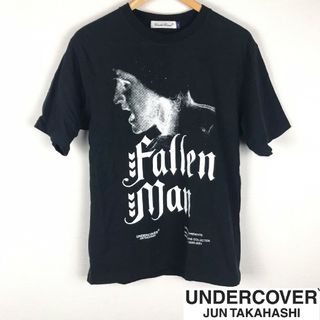 アンダーカバー(UNDERCOVER)の美品 アンダーカバー 半袖Tシャツ ブラック サイズ2(Tシャツ/カットソー(半袖/袖なし))