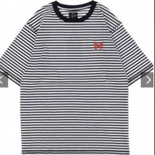 ニードルス(Needles)のニードルス　パピヨン Tシャツ　TEE - COTTON STRIPE 綿　XL(Tシャツ/カットソー(半袖/袖なし))