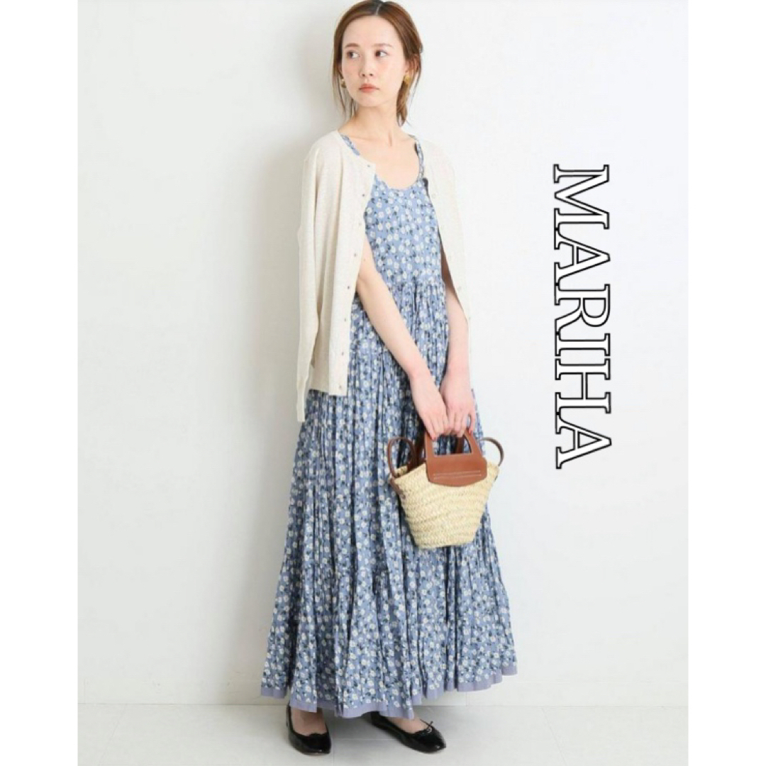 MARIHA - 美品 IENA購入 MARIHAマリハ 草原の虹のドレス 花柄 ...