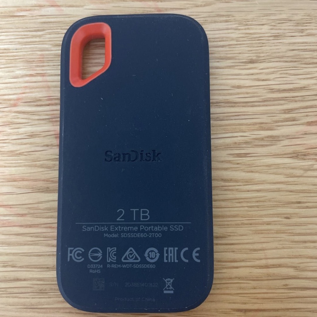 SanDisk SSD 2TB SDSSDE60-2T00-J25 - PC周辺機器