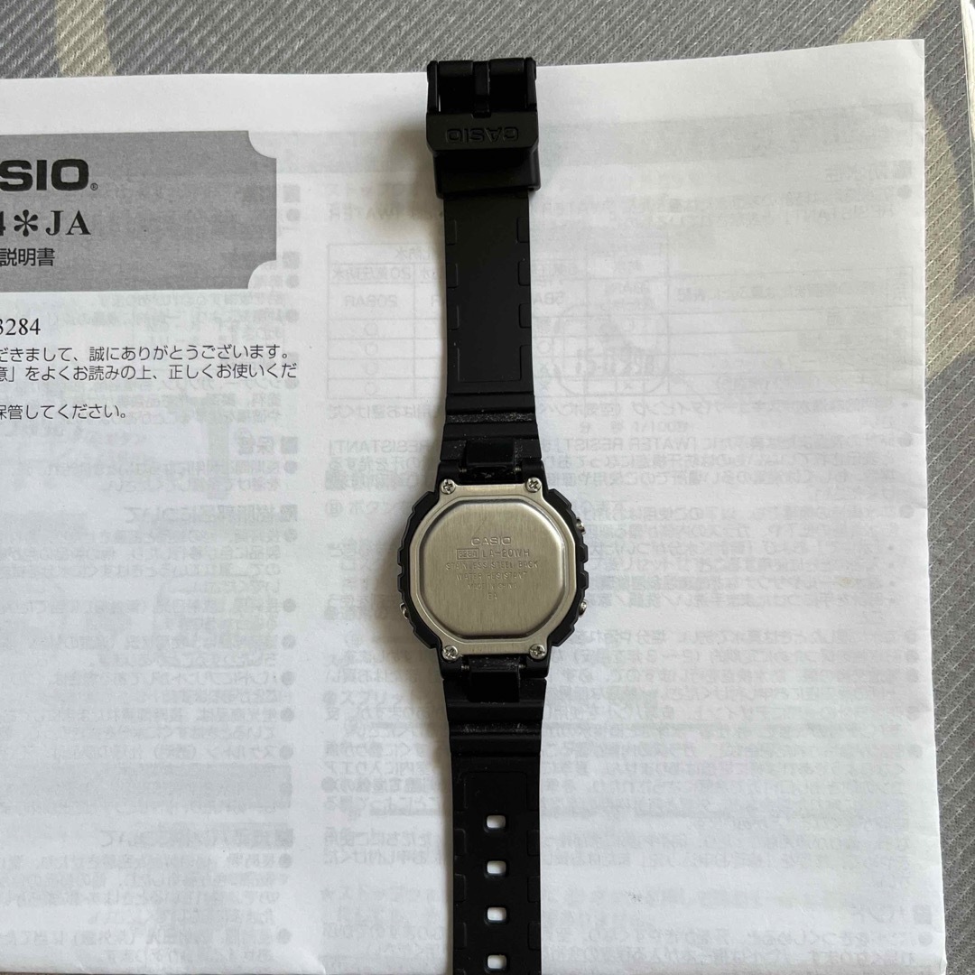 CASIO(カシオ)のカシオ3284腕時計　USED 取説タグあり チープカシオ レディースのファッション小物(腕時計)の商品写真