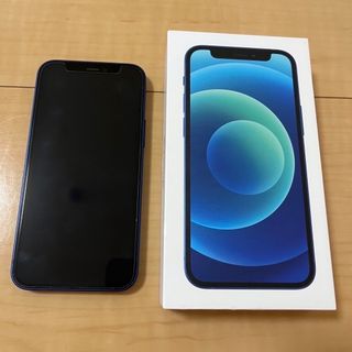 アップル(Apple)のiPhone 12 mini 256gb Blue simフリー(スマートフォン本体)