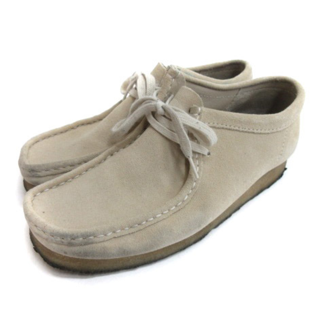 Clarks(クラークス)のクラークス clarks ワラビーブーツ ライトベージュ系 230613E 靴 メンズの靴/シューズ(ブーツ)の商品写真