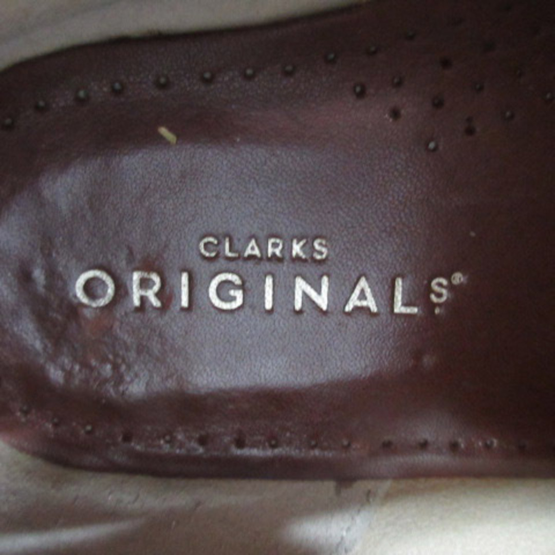 Clarks(クラークス)のクラークス clarks ワラビーブーツ ライトベージュ系 230613E 靴 メンズの靴/シューズ(ブーツ)の商品写真