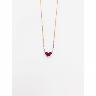 スタージュエリー(STAR JEWELRY) ライン ネックレス(ハート)の通販