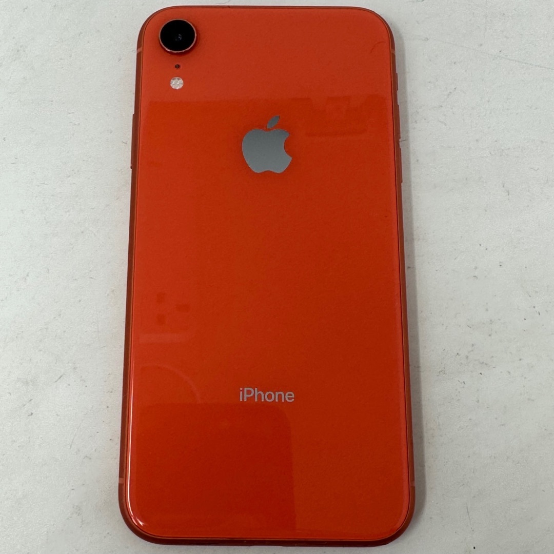 Apple(アップル)のSIMフリー iPhone XR 128GB MT0T2J/A コーラル 現状 スマホ/家電/カメラのスマートフォン/携帯電話(スマートフォン本体)の商品写真