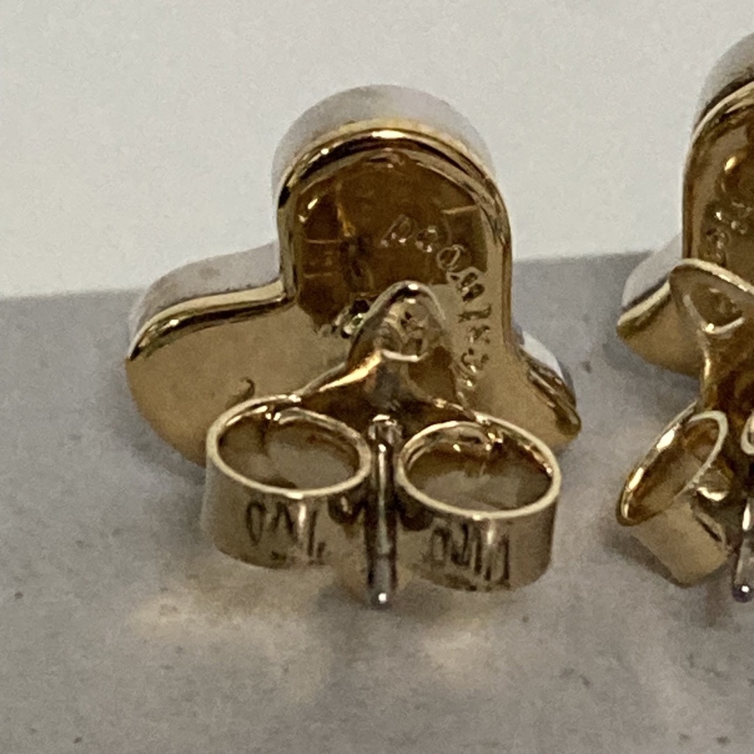 深緑(ふかみどり) 新品 Vivienne Westwood ハートピアス シルバー