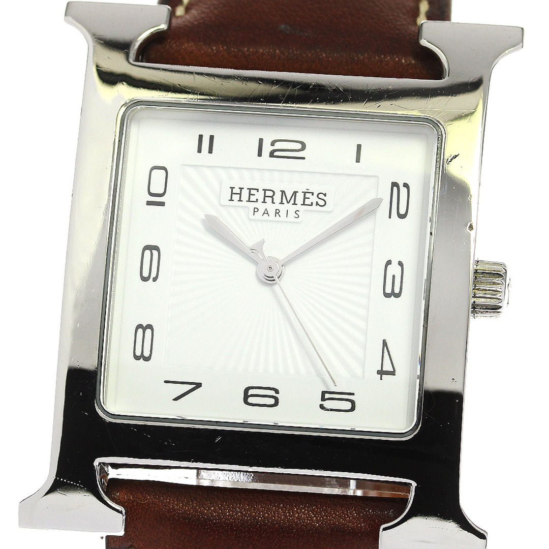 Hermes(エルメス)のエルメス HERMES HH1.810 Hウォッチ クォーツ メンズ 内箱・保証書付き_755207【ev20】 メンズの時計(腕時計(アナログ))の商品写真