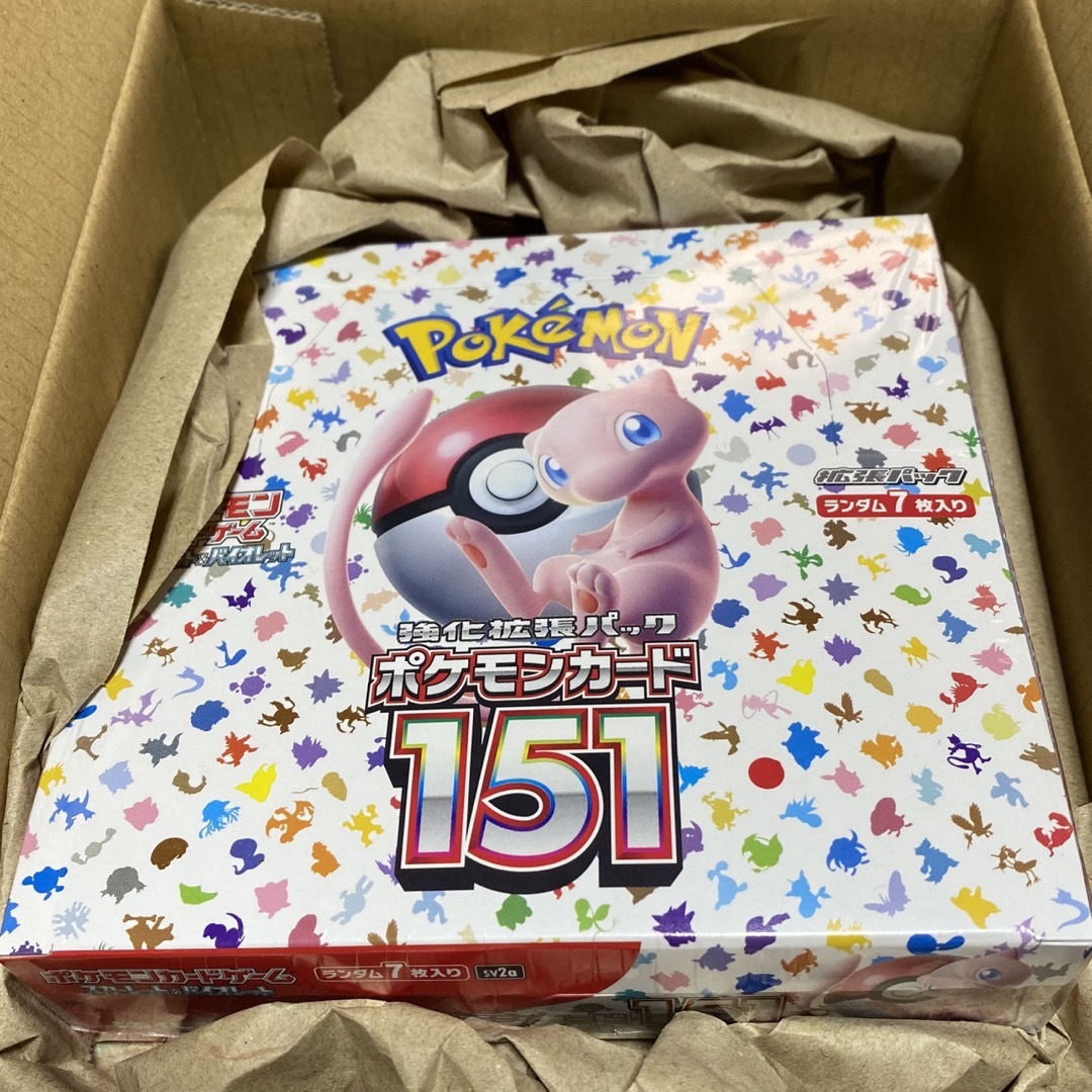 強化拡張パック ポケモンカード151 スカーレット&バイオレット - Box