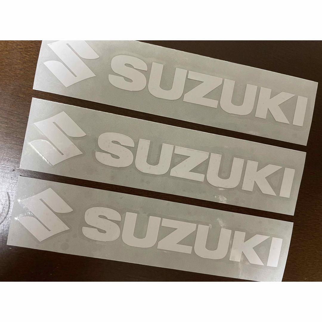 SUZUKI スズキ ステッカー 3枚セット 自動車/バイクのバイク(ステッカー)の商品写真