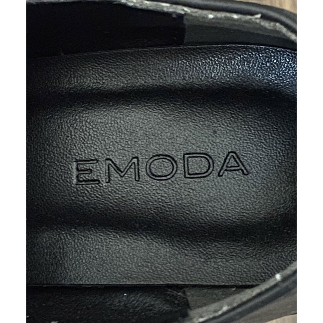 EMODA(エモダ)の美品　　EMODA 厚底ブーツ　レディース　23.5cm レディースの靴/シューズ(ブーツ)の商品写真