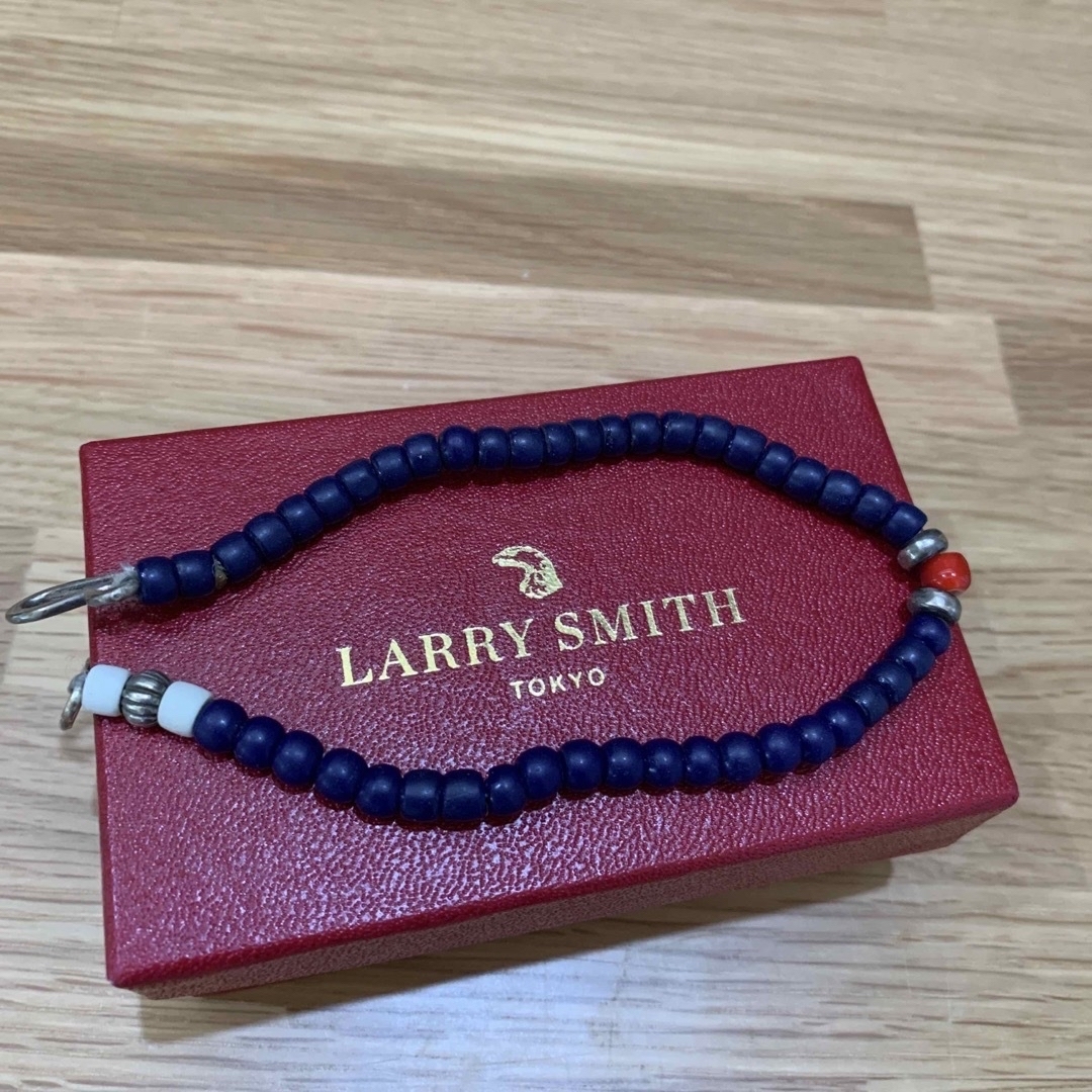 larry smith ラリースミス ビーズアンクレット - アンクレット larry smith ラリースミス ビーズアンクレット - アンクレット