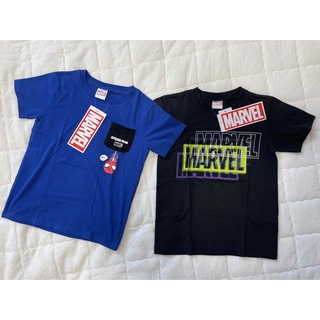 マーベル(MARVEL)のMARVELキッズTシャツ　130    2枚セット売り(Tシャツ/カットソー)
