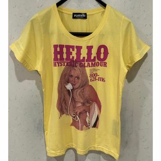 ヒステリックグラマー(HYSTERIC GLAMOUR)の＊ヒステリックグラマー×PLAYBOY セクシーガール 半袖Tシャツ FREE(Tシャツ(半袖/袖なし))