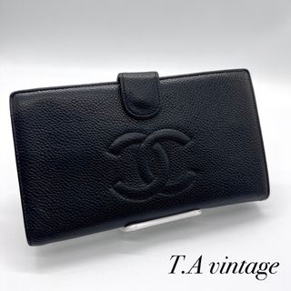 公式 正規品 - CHANEL シャネル 美品 長財布 アイコン がま口