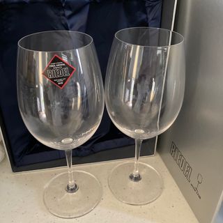 リーデル(RIEDEL)の☆新品未使用☆ RIEDELヴィノムボルドー　ペアワイングラス(アルコールグッズ)