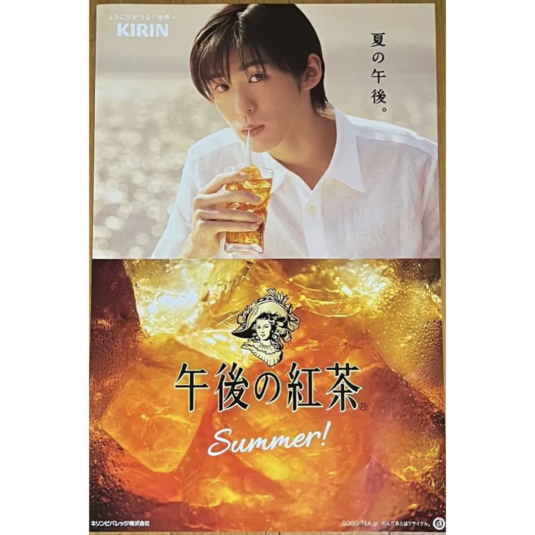 品質満点! 目黒蓮 午後の紅茶 特大パネル アイドル - education.semel