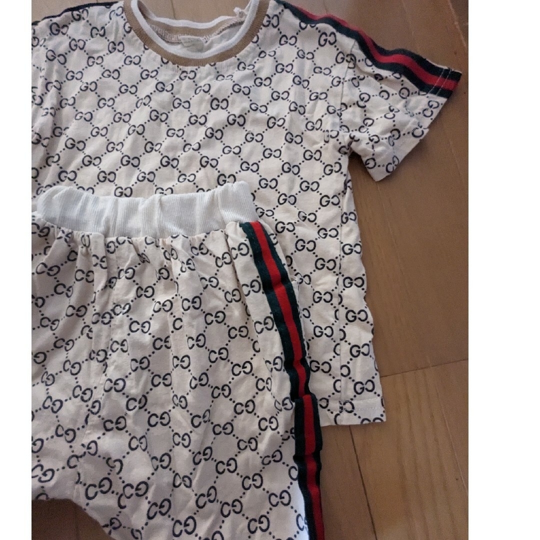 パロディセットアップ キッズ/ベビー/マタニティのキッズ服女の子用(90cm~)(Tシャツ/カットソー)の商品写真