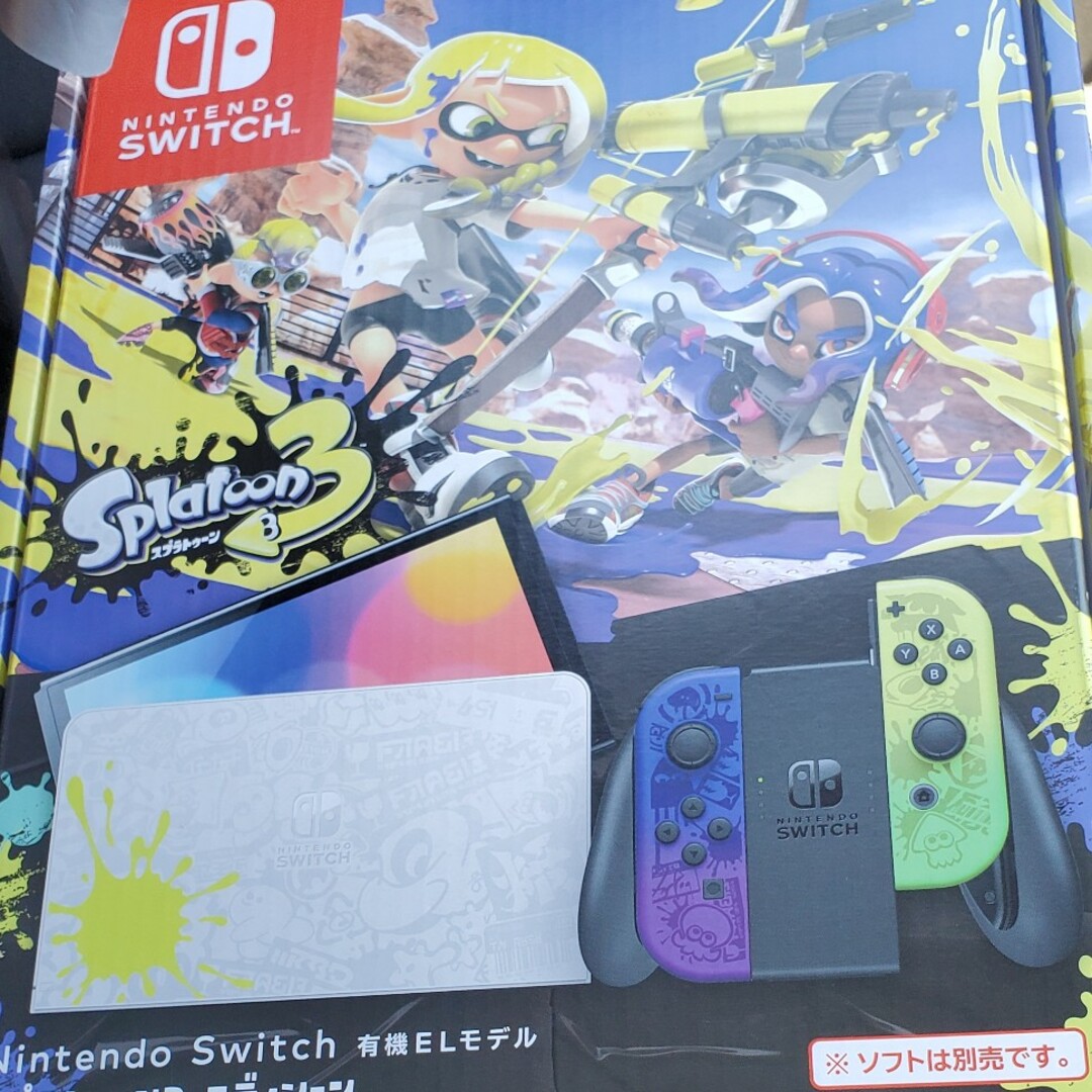 任天堂Nintendo Switch 有機ELモデル スプラトゥーン3エディション