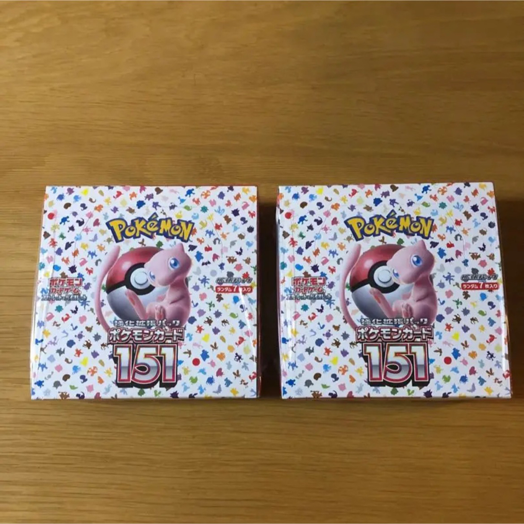 ポケモン - ポケモンカード 151 2 box ボックス シュリンク付き 新品