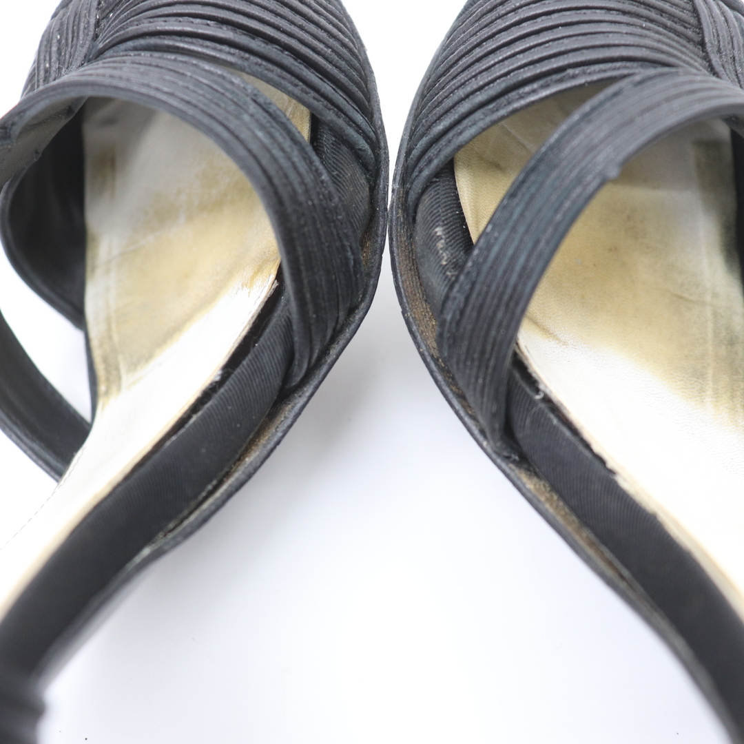 CHANEL(シャネル)のITFJHAZDM0BO シャネル ラムスキン フェイクパール サンダル レディースの靴/シューズ(サンダル)の商品写真