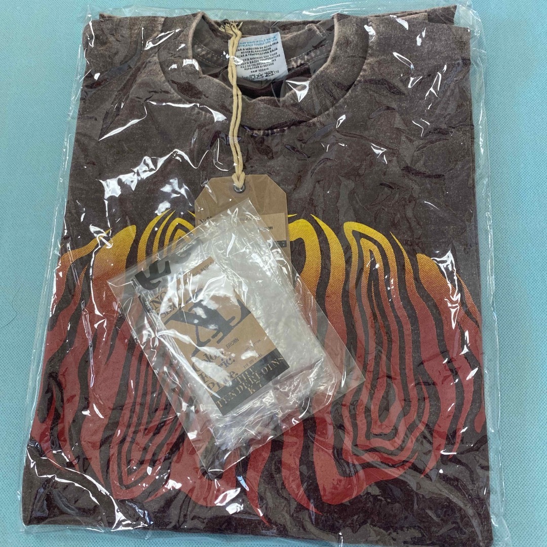TENDERLOIN(テンダーロイン)のテンダーロイン  TEE ACID ロンT G XL ブラウン メンズのトップス(Tシャツ/カットソー(七分/長袖))の商品写真
