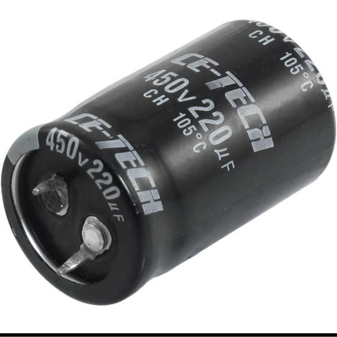 uxcell アルミ電解コンデンサ 電解キャパシター ラジアルリードタイプ スマホ/家電/カメラのオーディオ機器(その他)の商品写真