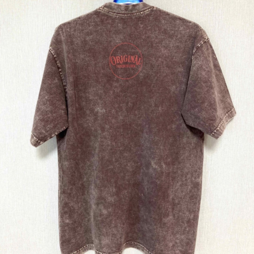 テンダーロイン TEE ACID WASH G XL ブラウン