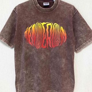 テンダーロイン(TENDERLOIN)のテンダーロイン TEE ACID WASH G XL ブラウン 酸性加工ケミカル(Tシャツ/カットソー(半袖/袖なし))