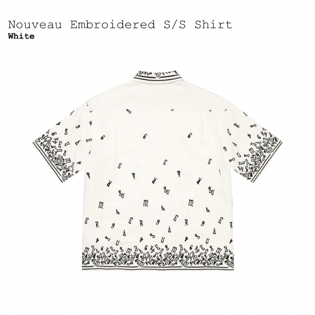 Supreme Nouveau Embroidered S/S Shirt