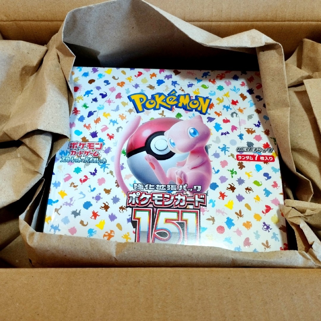 ポケモンカード151 ボックス シュリンク付き - Box/デッキ/パック
