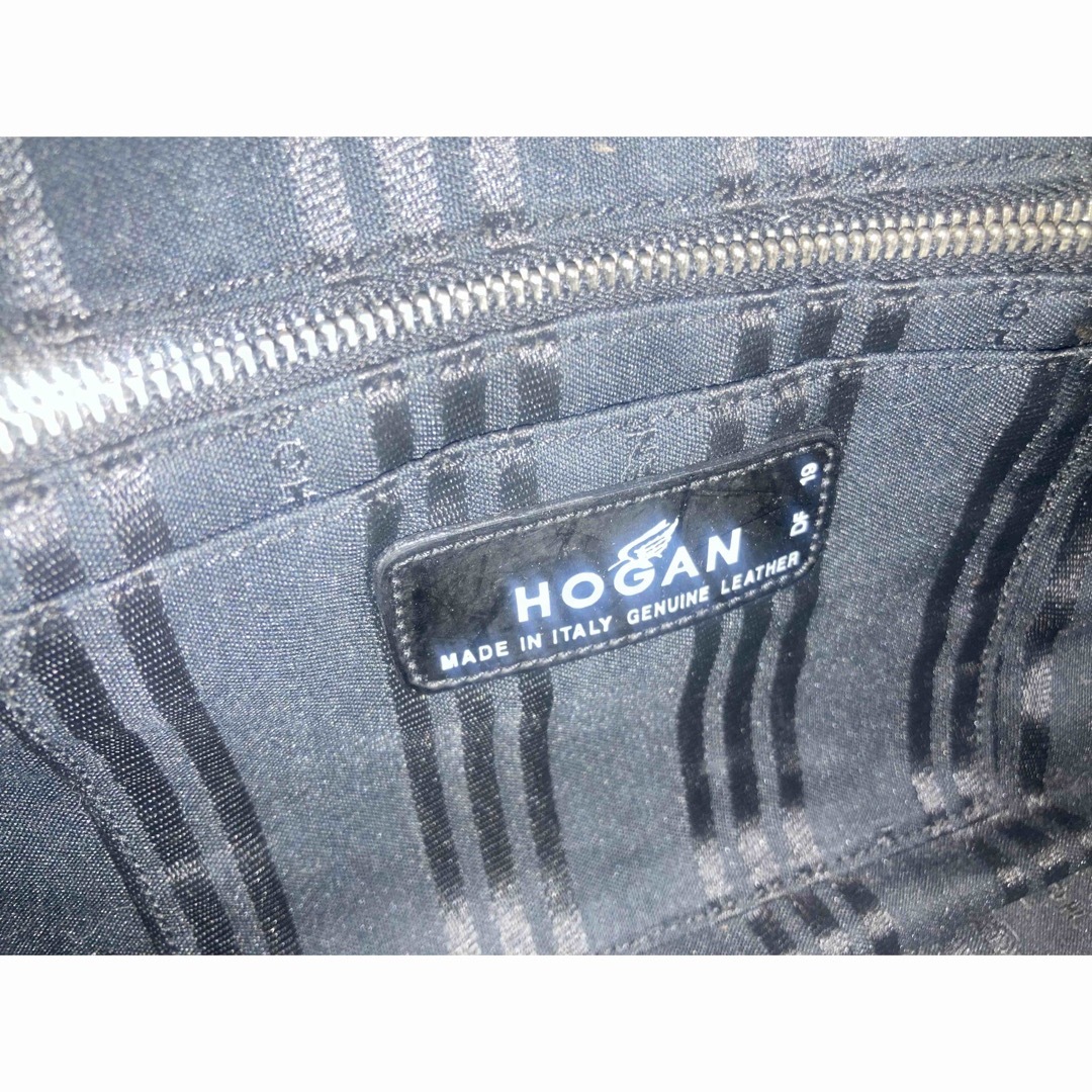 HOGAN(ホーガン)のホーガン　ショルダー　バンド　バック　レザー　ブラック レディースのバッグ(ショルダーバッグ)の商品写真