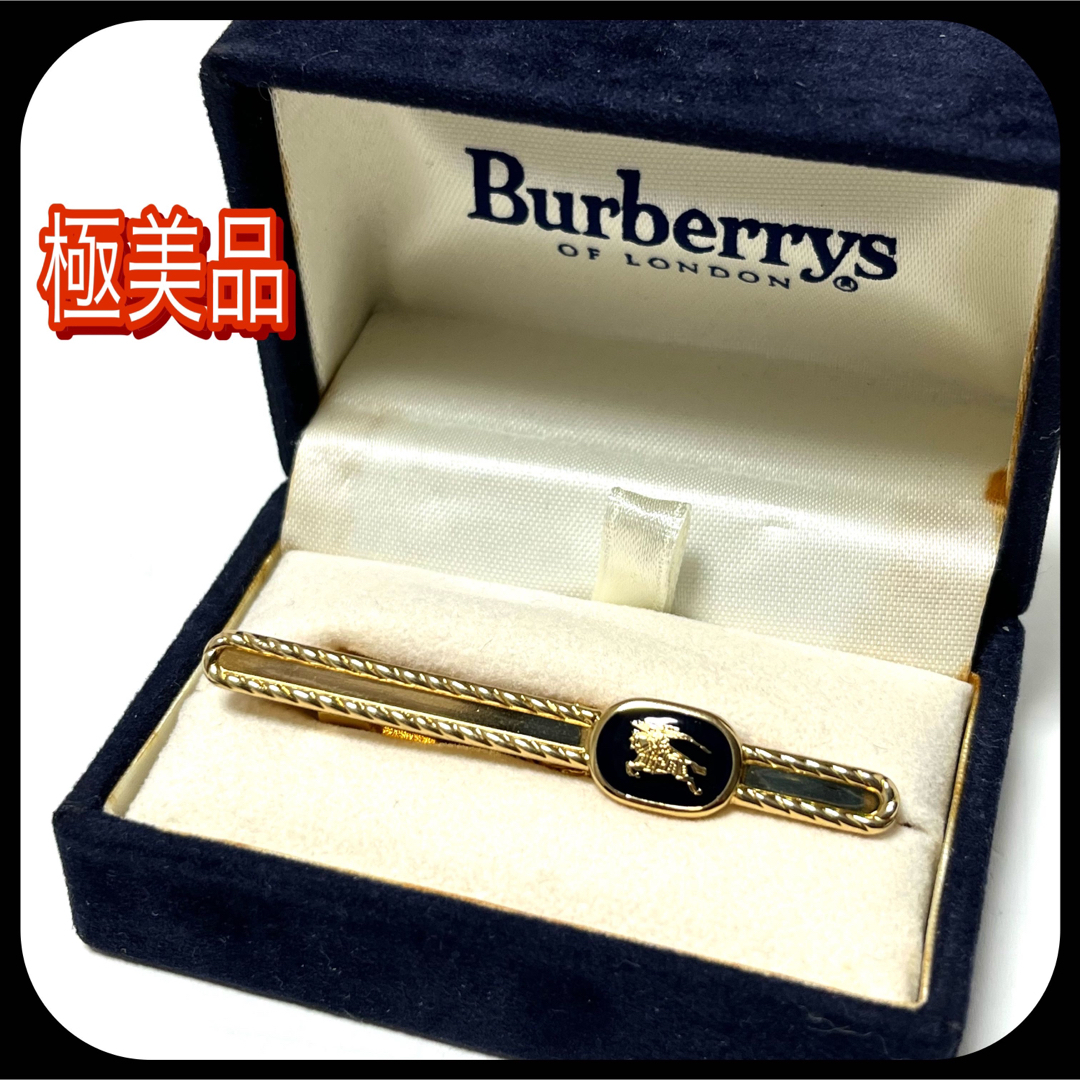 極美品✨ 箱付き✨BURBERRY バーバリー ネクタイピン ゴールド! | フリマアプリ ラクマ