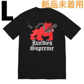 新品 白色 Ｌサイズ supreme Hardies dog tee Tシャツ