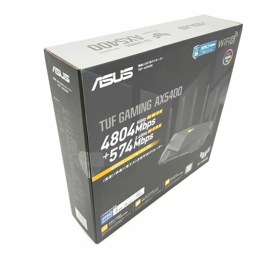 ASUS - ASUS WiFi無線ルーター 4804+574Mbps TUF-AX5400の通販 by